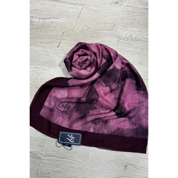 Dijital Bambu Pamuklu Şal 013M